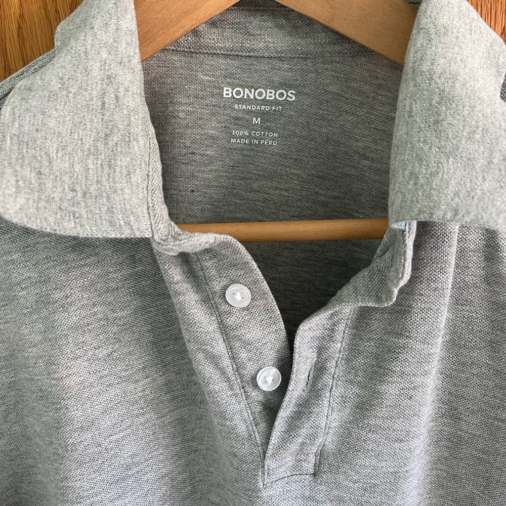 Gray Bonobos Polo shirt